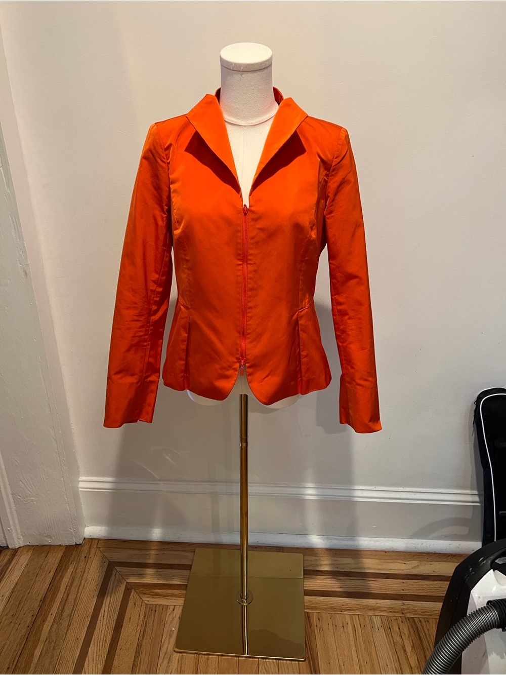 Lafayette 148 New York Orange Tailored Women's Jacket